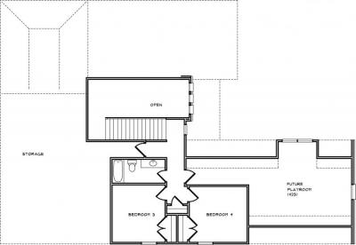 Home Plan - Second Level