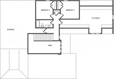 Home Plan - Second Level