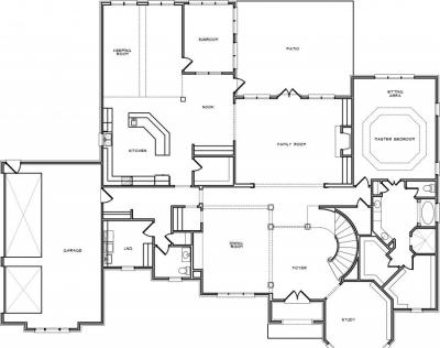 Home Plan - Main Level