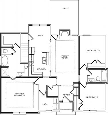 Home Plan - Main Level