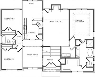 Home Plan - Main Level