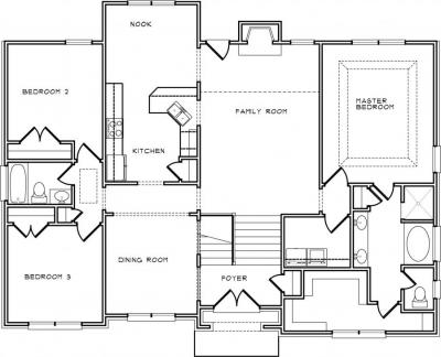 Home Plan - Main Level