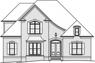 Home Plan - Front View