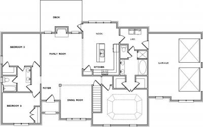 Home Plan - Main Level