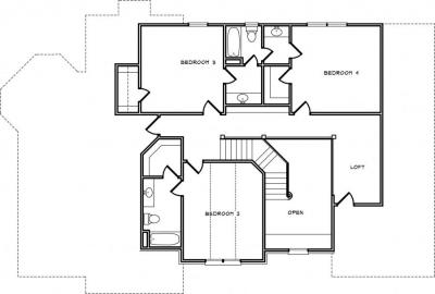 Home Plan - Second Level