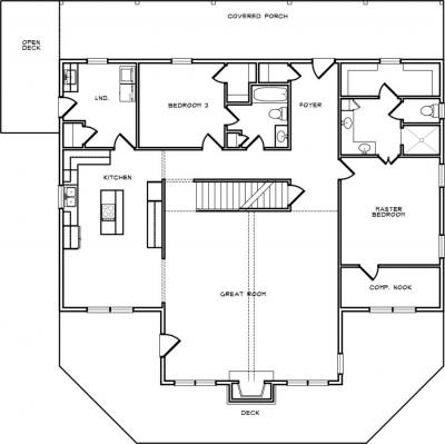 Home Plan - Main Level