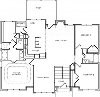 Home Plan - Main Level