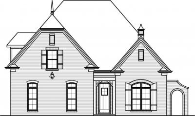 Home Plan - Front View