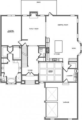 Home Plan - Main Level