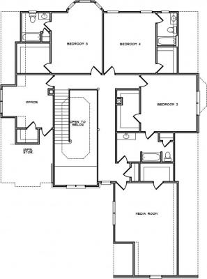 Home Plan - Second Level