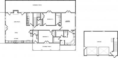 Home Plan - Main Level