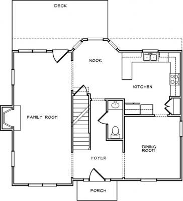 Home Plan - Main Level