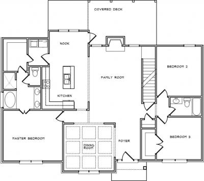 Home Plan - Main Level