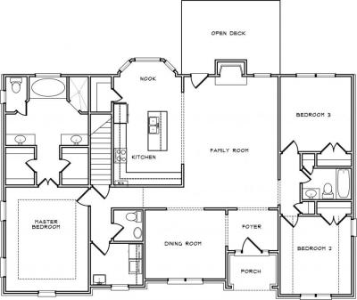 Home Plan - Main Level