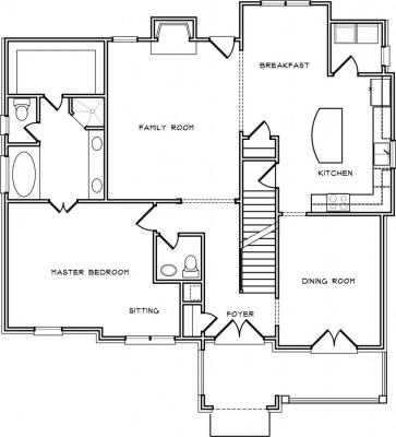 Home Plan - Main Level