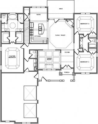 Home Plan - Main Level