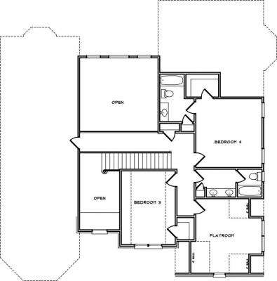 Home Plan - Second Level