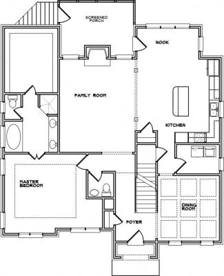 Home Plan - Main Level