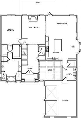 Home Plan - Main Level