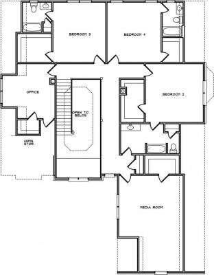 Home Plan - Second Level