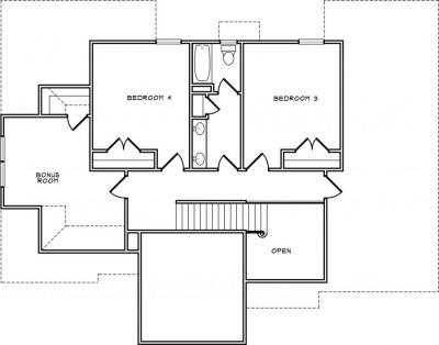 Home Plan - Second Level