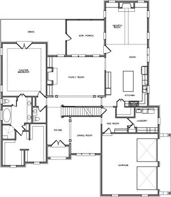 Home Plan - Main Level