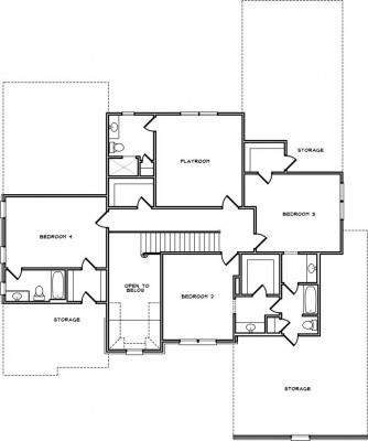 Home Plan - Second Level