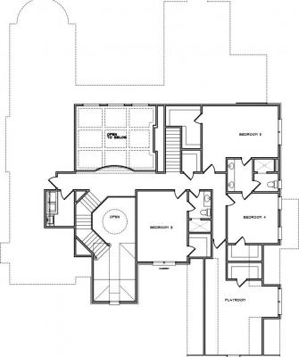 Home Plan - Second Level