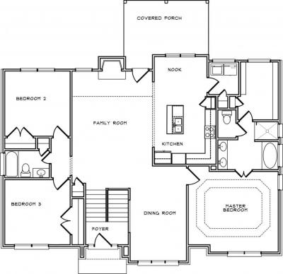 Home Plan - Main Level