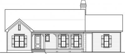 Home Plan - Front View