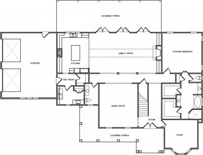 Home Plan - Main Level