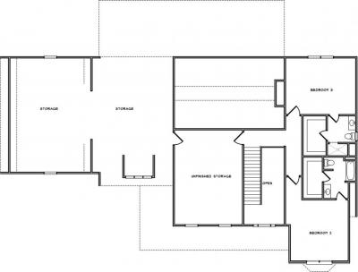 Home Plan - Second Level