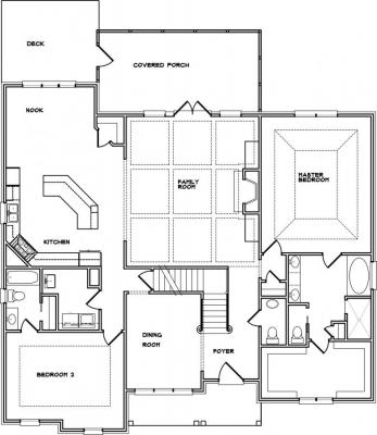 Home Plan - Main Level