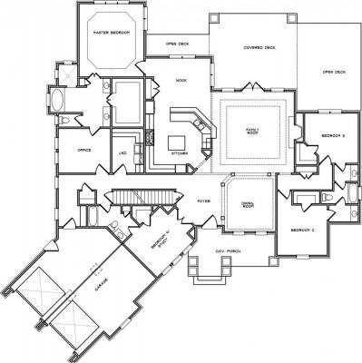 Home Plan - Main Level