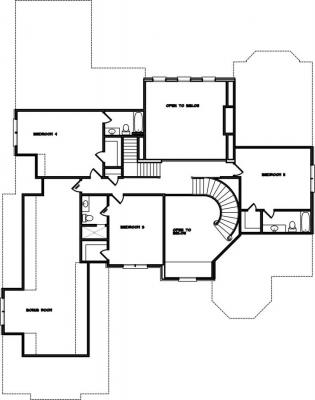 Home Plan - Second Level