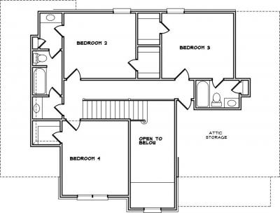 Home Plan - Second Level