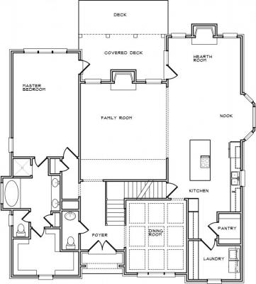 Home Plan - Main Level