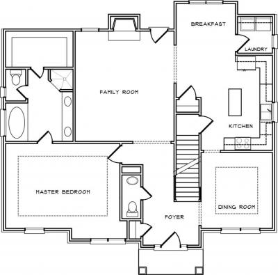 Home Plan - Main Level