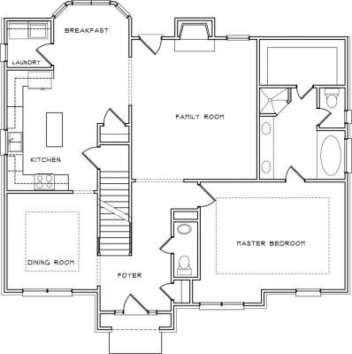 Home Plan - Main Level