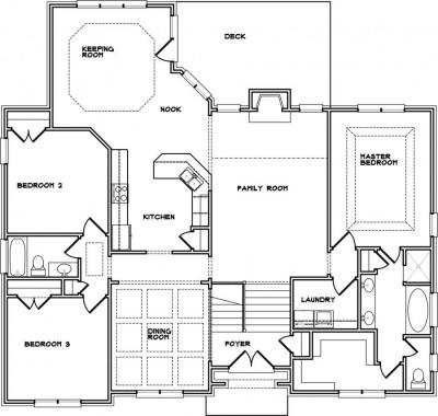 Home Plan - Main Level