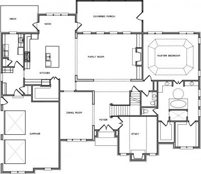 Home Plan - Main Level