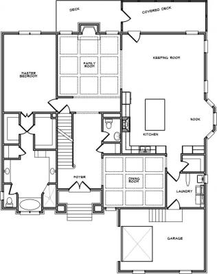 Home Plan - Main Level