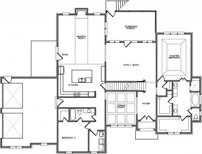 Home Plan - Main Level