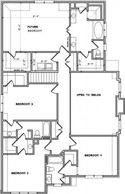 Home Plan - Second Level