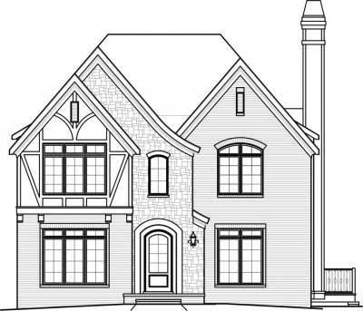 Home Plan - Front View