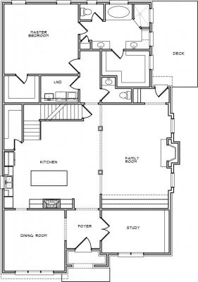 Home Plan - Main Level