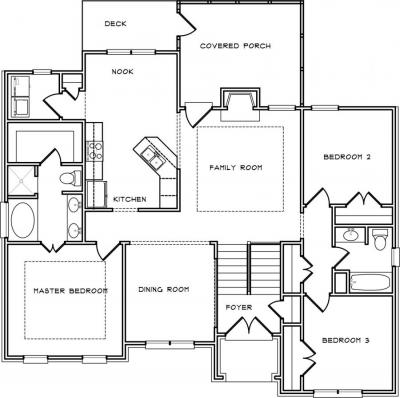 Home Plan - Main Level