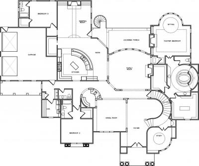 Home Plan - Main Level