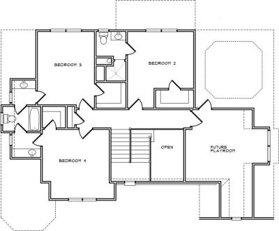 Home Plan - Second Level