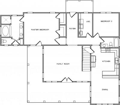 Home Plan - Main Level